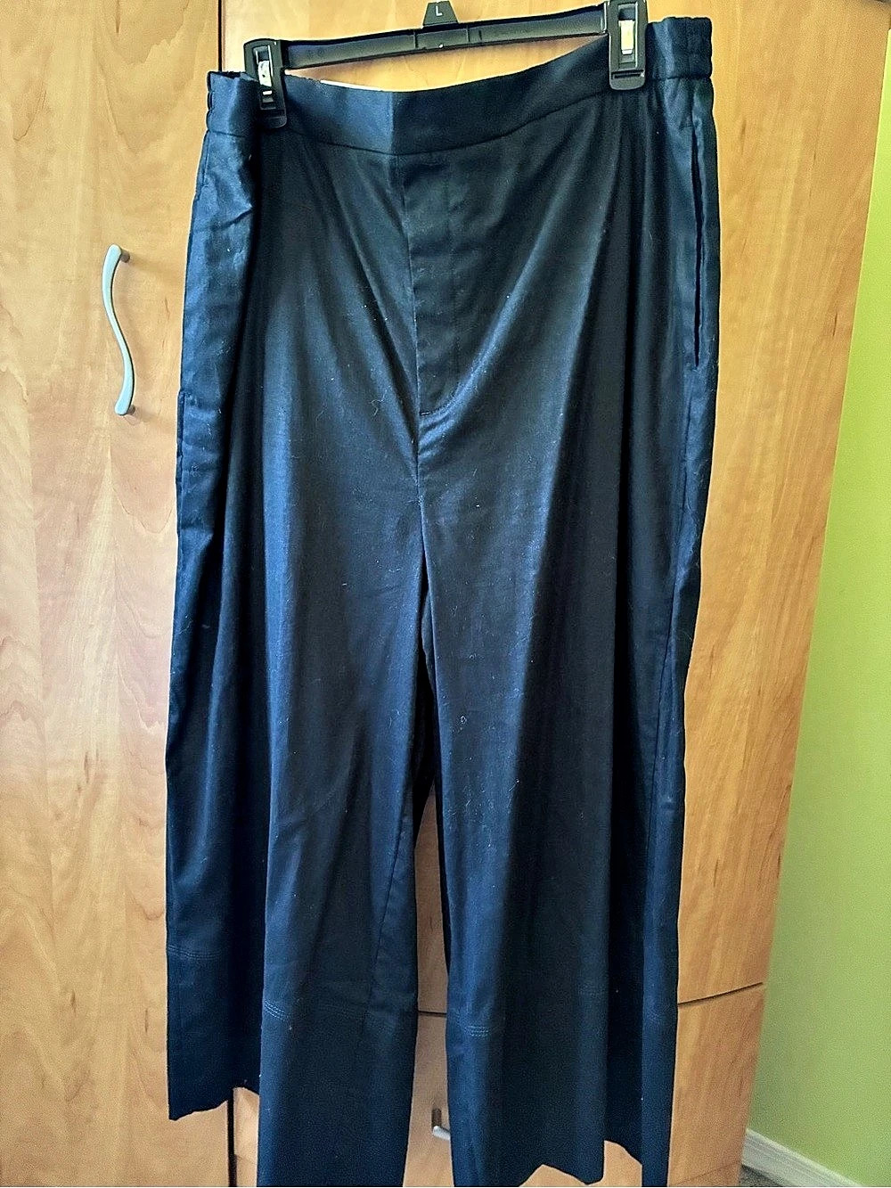 Banana Republic Wide Leg Pants Black XL NWT